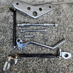 ホンダ　シャリー　メッキパーツ　＋ダンパー