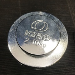 【中古品】IGNIO イグニオ アジャスタブルダンベル 10kg 筋トレ トレーニング 2〜10kg ダンベルの画像