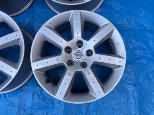 日産　Z33 純正17インチアルミホイール　F7.5J  R8.0J 1台分セット