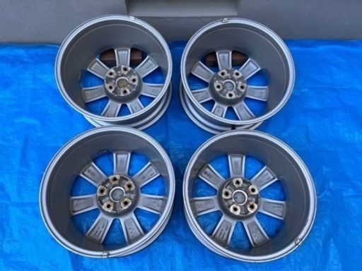 日産　Z33 純正17インチアルミホイール　F7.5J  R8.0J 1台分セット