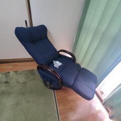 1人がけ リクライニング式回転ソファーの画像