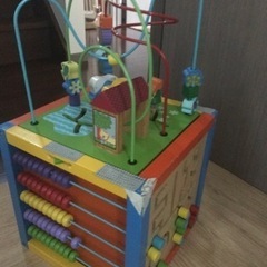 知育玩具　ビーズコースター　プレイトイボックス