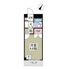 💖初期費用９万円💖西武池袋線「ひばりヶ丘」駅 徒歩16分🌟1K🎵管理番号「210886」  - 新座市
