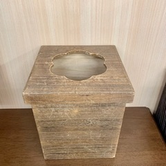 ゴミ箱 木製 和 和風 くず入れ インテリア