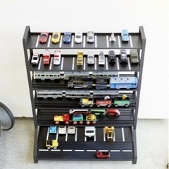 山崎実業tower トミカ、プラレール収納の画像