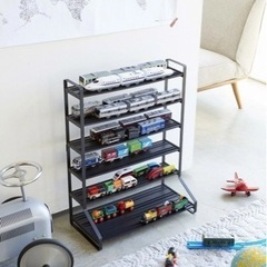 山崎実業tower トミカ、プラレール収納の画像