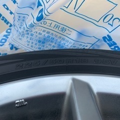 お取引予定者決定しました。トヨタエスティマ純正ホイールの画像