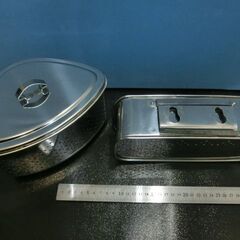 三角コーナー+スポンジラック ステンレス製 2個の画像