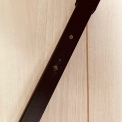 カーテンレール 伸縮 シングル 1.1m〜2m 正面付け 天井付け 兼用 黒　ダークの画像