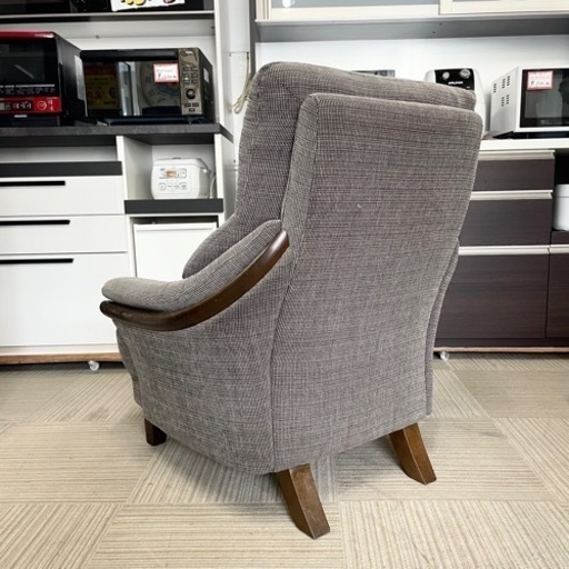 ②【美品‼️】定価34,900円♪ ニトリ 82cm幅 1人用布張りソファ《コウテイ》 1P 布製グレー♪