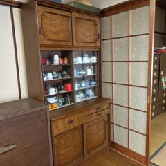 （今週にて終了予定）レトロ　食器棚②