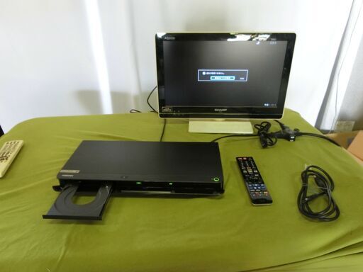 TOSHIBA REGZA レグザ BDレコーダー DBR-E1007 リモコン付属 東芝 1TB 2017年製
