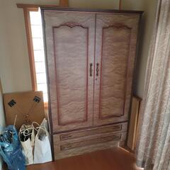 （今週にて終了予定）レトロ　洋服タンス②