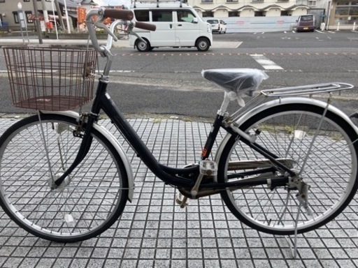 【26インチ自転車】マルイシ製　LEDオートライト付　変速なし　サドル新品❗️若林自転車　膳所店　SALE中❗️