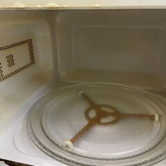 【REGASTOCK江東店】ユアサプライムス 電子レンジ おしゃれな光るタイマー PRE-670HFC(W) 2020年製の画像
