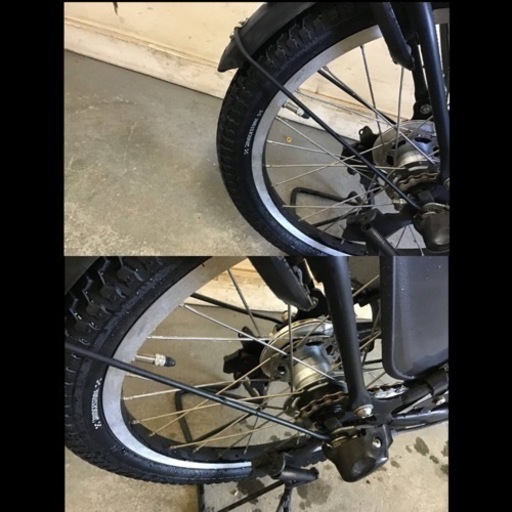 30□岐阜発　△ YAMAHA PAS Babby / 電動アシスト自転車 / 20インチ / 3段変速 / 防犯有り / 走行確認済 / 傷汚れ有り / 現状品　R5.4/22□a