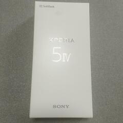 【新品、未使用】ソニーXperia5Ⅳ　ブラック　ソフトバンク