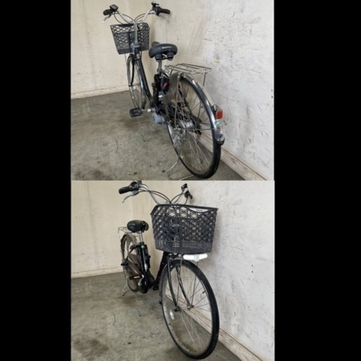 31★岐阜発　△Panasonic Lithium vivi DX/電動アシスト自転車△26インチ/段変速/アシスト走行確認/ママチャリ/防犯有り/現状品　R5.3/24★a
