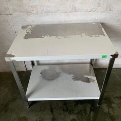 ステンレス台 コンロ台 厨房 作業台 業務用 2段タイプ W90...