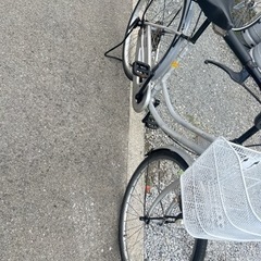 普通の自転車です
