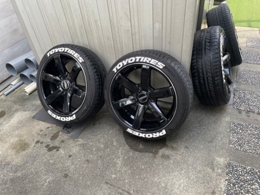 ESSEX EC-18 18インチタイヤホイールセット6穴