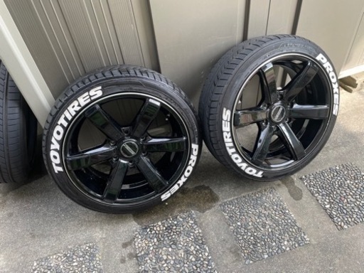 ESSEX EC-18 18インチタイヤホイールセット6穴