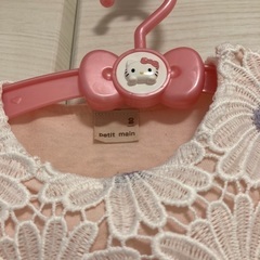 サイズ80 petit main 刺繍が可愛いトップス♪の画像