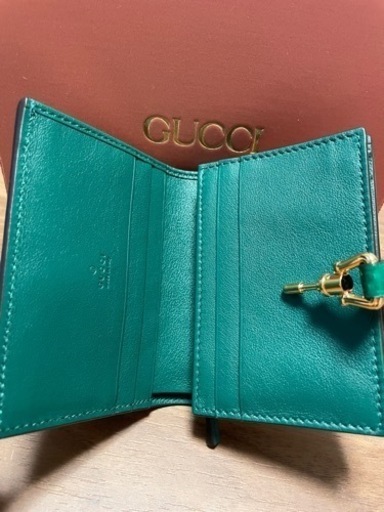 新品未使用品 GUCCI 二つ折り財布ジャッキー1961 パイソン革