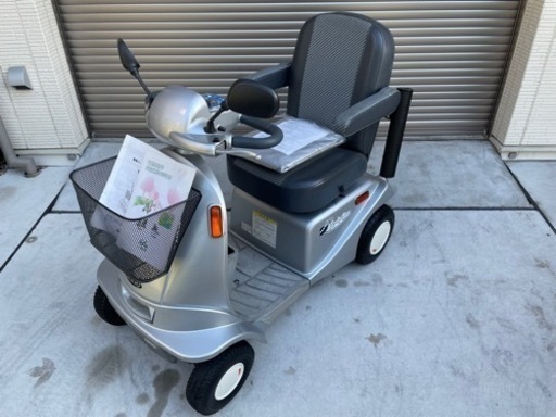 中古激安！アテックス　セニアカー　遊歩パートナー　SBT40 バッテリー&タイヤ良好　シニアカー　新品カバー付き