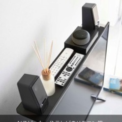 テレビ裏収納ラックの画像