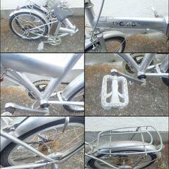 CD638 折りたたみ自転車 lite stepの画像
