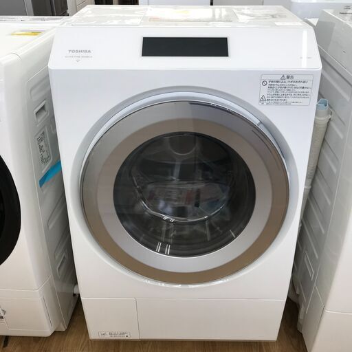 ★ジモティ割あり★ TOSHIBA ドラム式洗濯機 12kg 年式2021 動作確認／クリーニング済み KJ2890