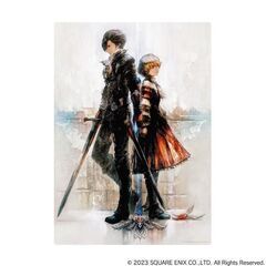 ファイナルファンタジー　一番くじ　G賞　クリアマット2種セットの画像