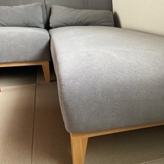 3人がけカウチソファ(定価140,000円)の画像
