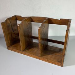 ✨🔔期間限定・特別価格🔔✨  ウッド クラフト ブックスタンド