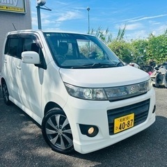 車検満タン❗️カッコいい車✨平成24年式　スズキ　ワゴンR ステ...
