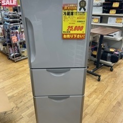 HITACHI製☆3ドア冷蔵庫☆自動製氷付き☆6ヶ月間保証付き