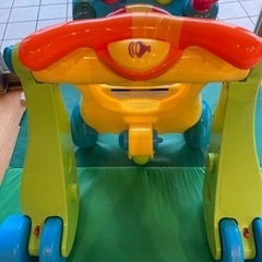赤ちゃん　バイク　おもちゃ　乗り物　歩行器　音楽が鳴る　2wayの画像