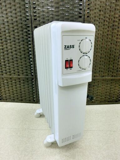 ■オイルヒーター ZASS GERMANY 3～7畳 暖房 電気ヒーター 安全 札幌 西区 西野店