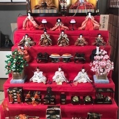 【桃の節句】7段　ひな人形　雛人形　ひな祭り　お雛さん