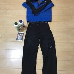 ノースフェイス　ゴアテックス　レインウェア　NIKWAX付き