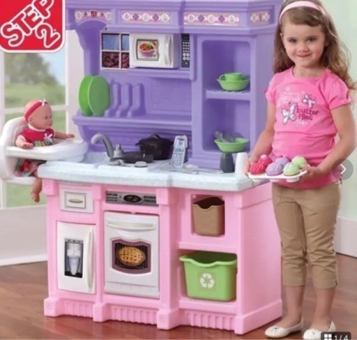 レア 輸入 step2 ステップ2 ピンクキッチン ファンシー リトルタイクス