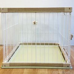 【リサイクルストアスターズ城西店】ペット用サークル 屋根なし ウッディサークル ペットゲージの画像