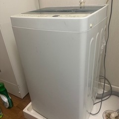 洗濯機5.5kg(送風乾燥機能付)  9/18(月)午後引き渡しの画像