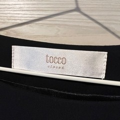 tocco closet 花柄　シースルードレスの画像