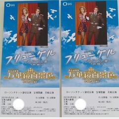 宝塚歌劇　フリューゲル君がくれた翼　月組公演　ペア
