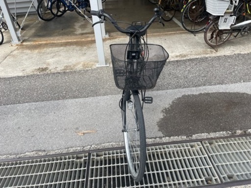 自転車　黒　ギア付き　(9月末までに受け取り可能な方)