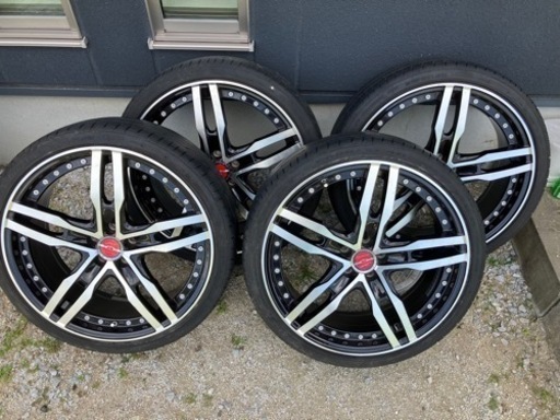 値下げ！シャレンXF-55 タイヤ付き 225/35R19 19インチ 4本セット　プリウス