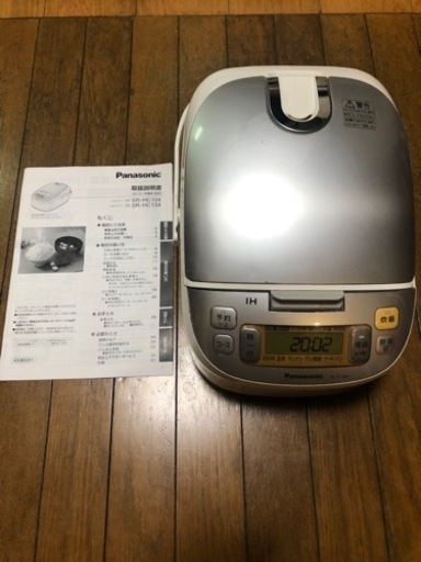 取引中 Panasonic 炊飯器 5.5合炊き 動作OK 説明書付き