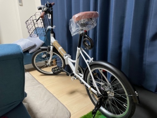 組立済み　折りたたみ自転車